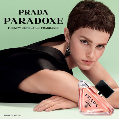 Emma Watson is the Face of PRADA PARADOXE Fragrance