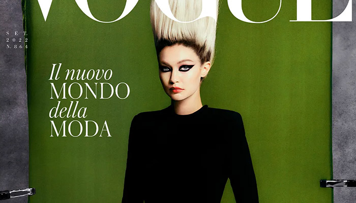 女性情報誌 Vogue Italia July 2019 Gigi Hadid Gigi Hadid Covers Vogue Italia July 2019 - Fashion