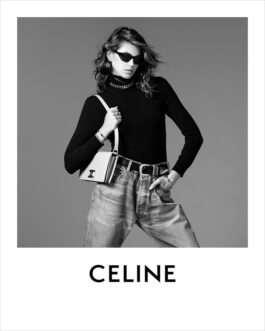 Kaia Gerber is the Face of CELINE Winter 2022 Collection