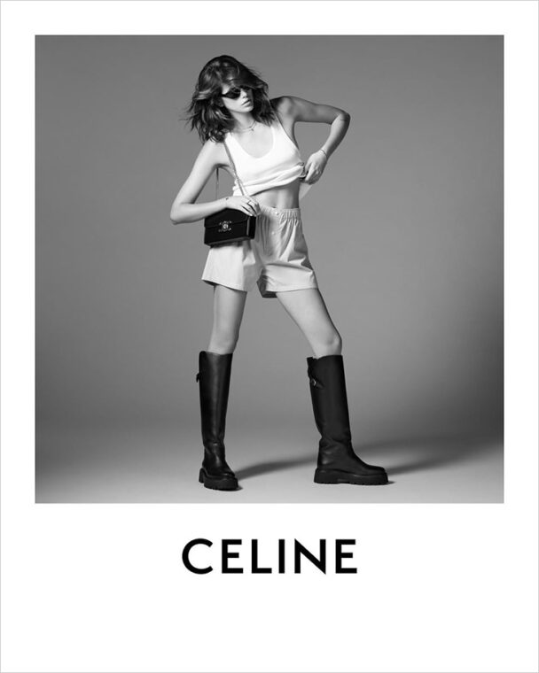 Kaia Gerber is the Face of CELINE Winter 2022 Collection