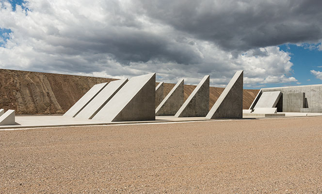 Michael Heizer’s Monumental Sculpture The City Opens To Public