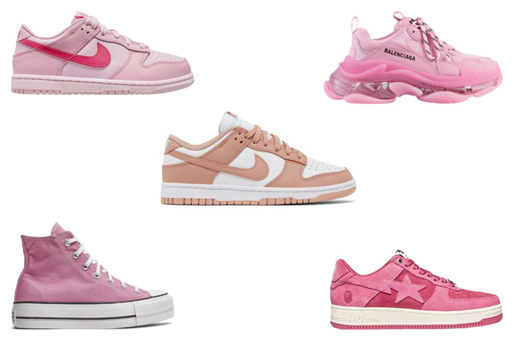 slap af Grønne bønner Sammensætning DSCENE GUIDE: Best Pink Sneakers for Fall 2022 - DSCENE