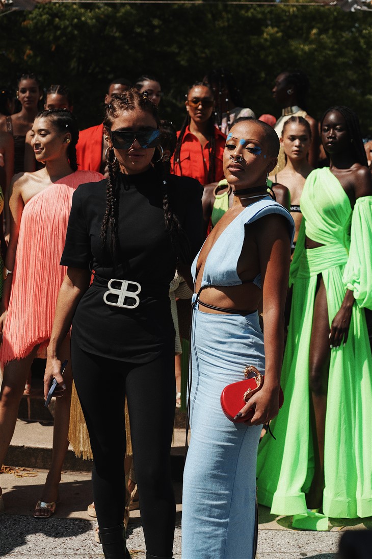 NYFW Backstage: BRONX AND BANCO Spring Summer 2023 Show - DSCENE