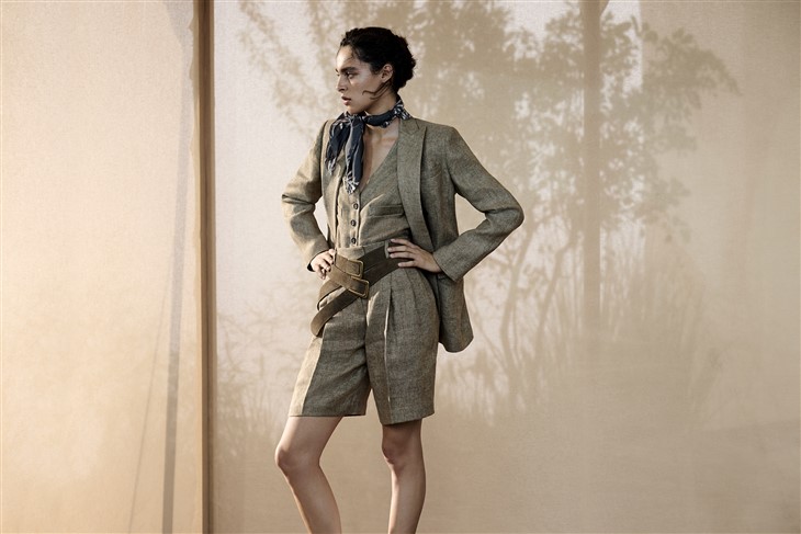 MFW: BRUNELLO CUCINELLI Spring Summer 2023 Womenswear Collection - DSCENE