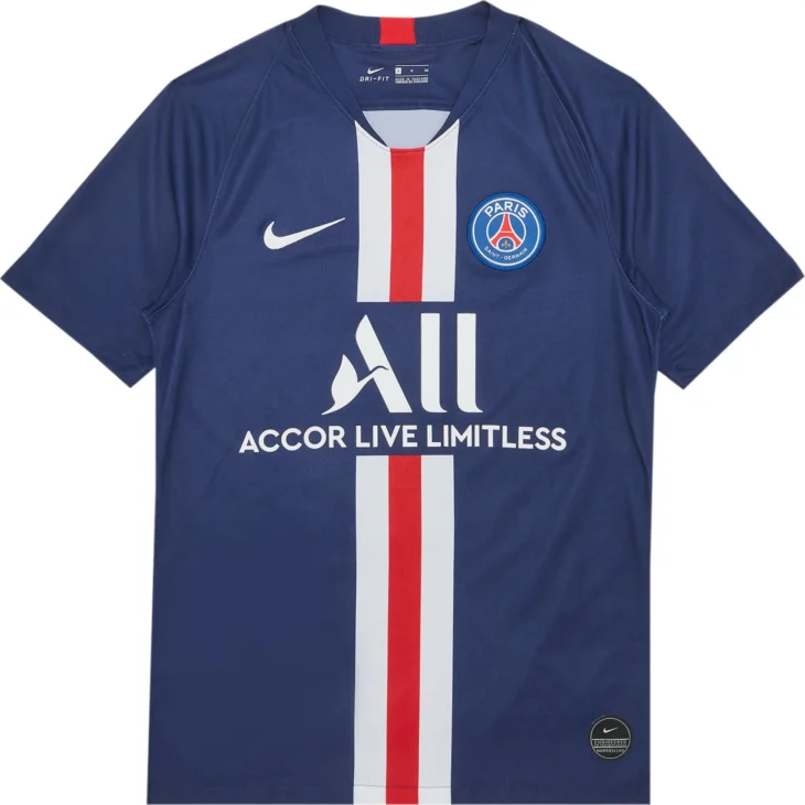 Paris Saint-Germain Borelli football jersey - PSG PIXEL