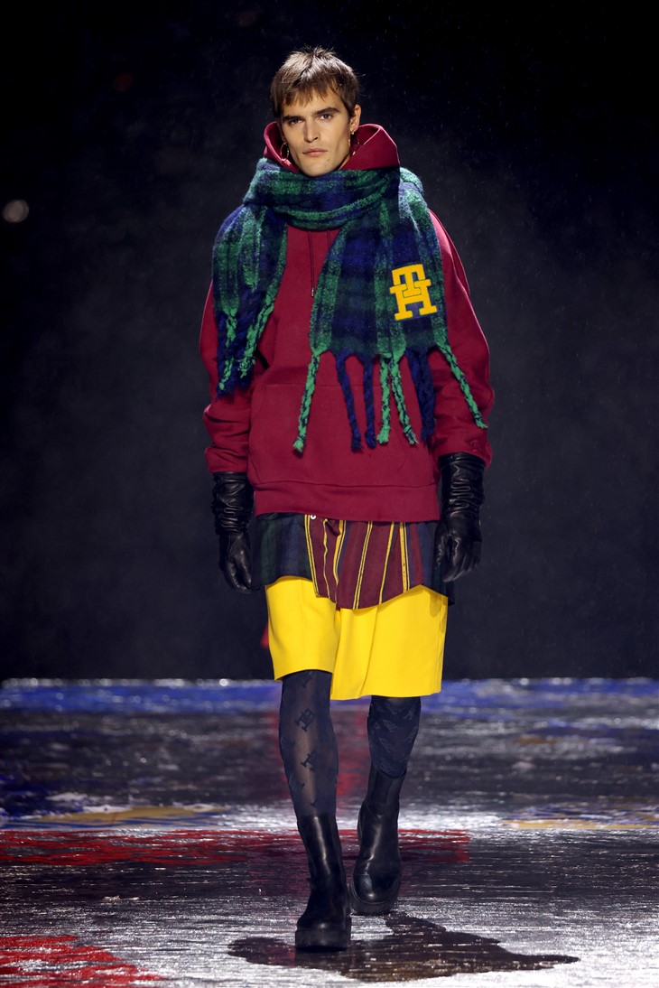 O inverno rústico de Tommy Hilfiger: estilista repagina elementos clássicos da moda americana na NYFW - Revista Marie Claire