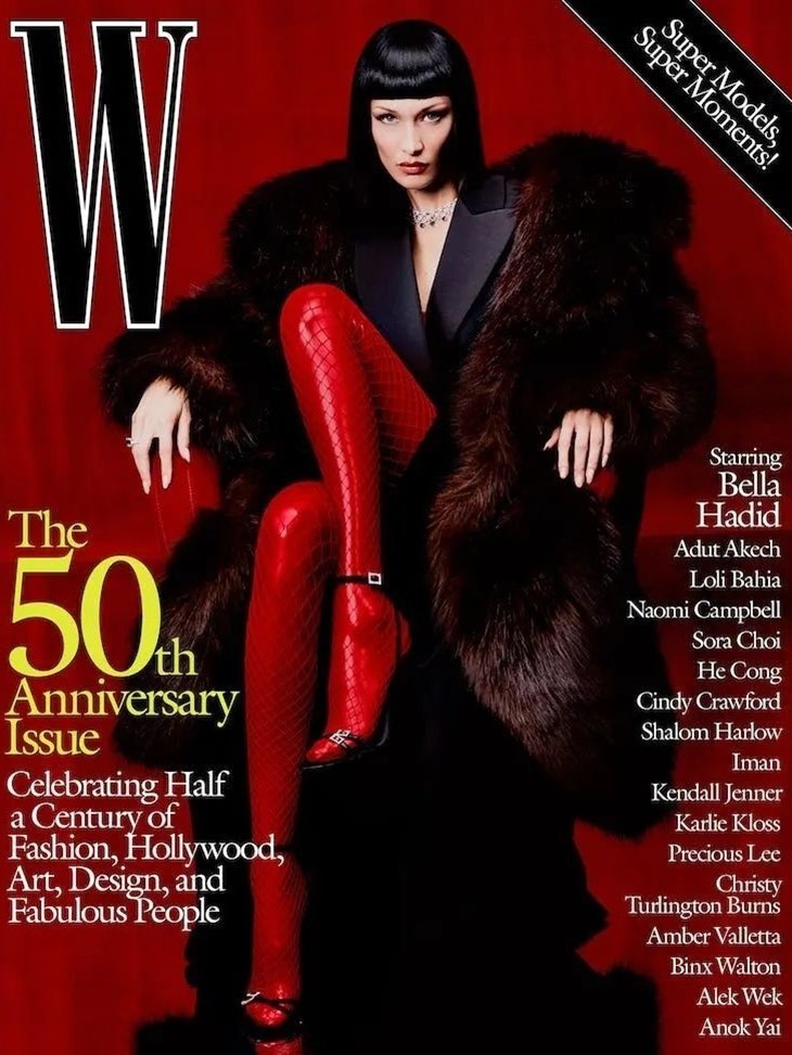 Bella Hadid is the Cover Star of Vogue Magazine April 2022 Issue