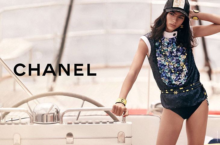 gaze upon the chanel cruise 2022 23 campaign