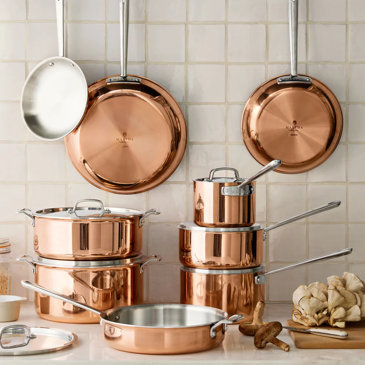 Martha and the Art of Collecting Copper Cookware