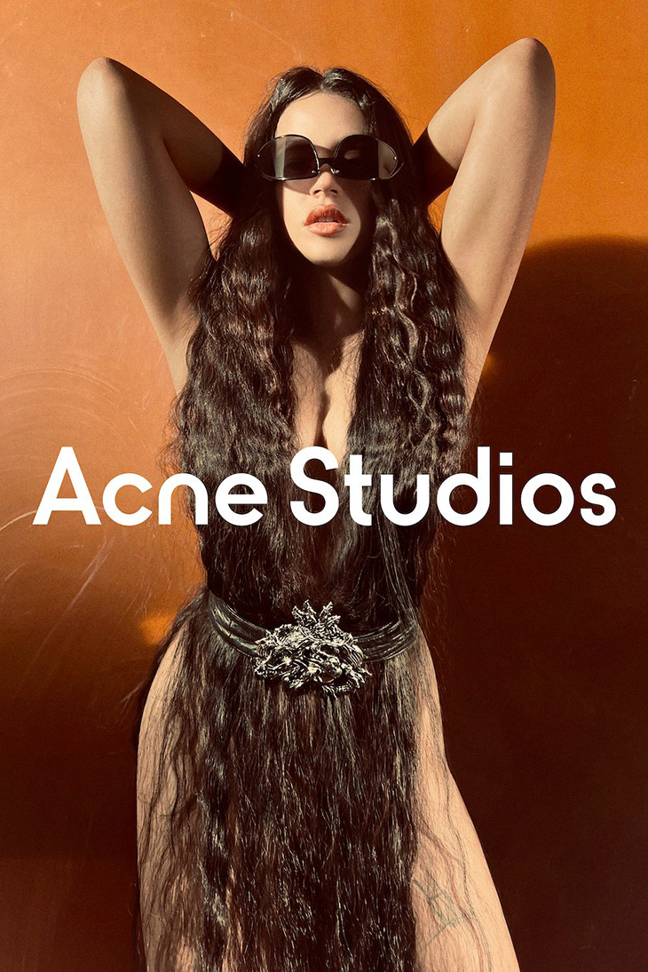 Rosalía is the Face of Acne Studios Fall Winter 2022 Collection