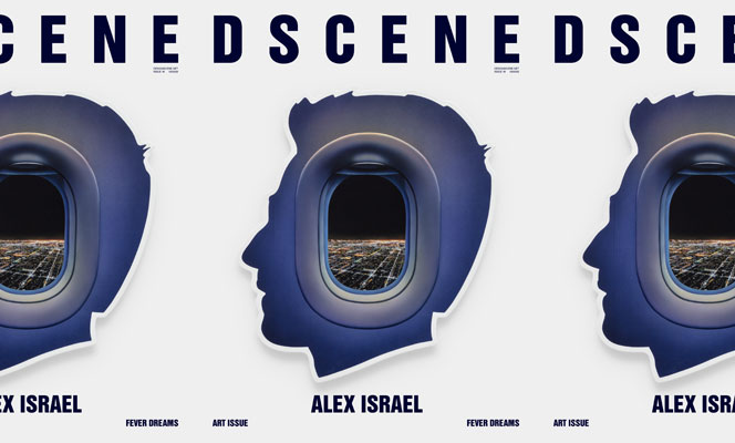 DSCENE Art Issue Cover by ALEX ISRAEL
