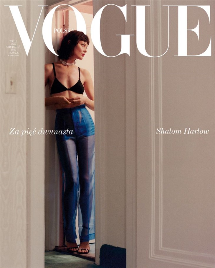 Books and Art: Model Shalom Harlow reading She-Hulk, US Vogue