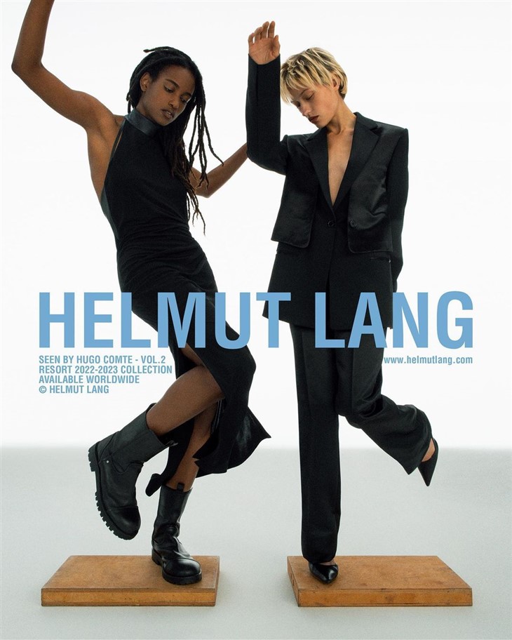 Helmut Lang Resort 2022 Ad Campaign