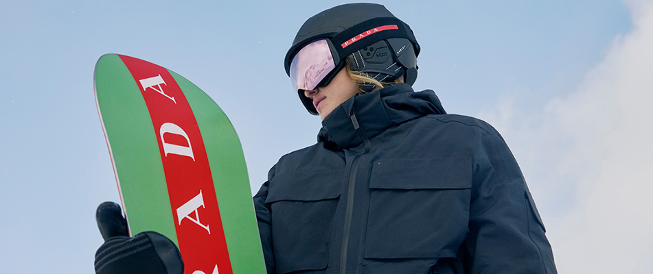 Prada Linea Rossa and Oakley launch a capsule for winter sports