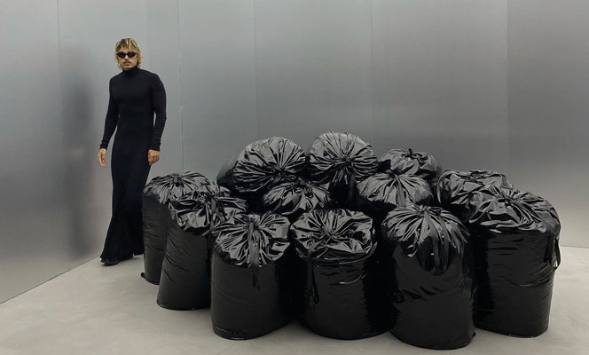 Would You Lounge on a Trash Bag?