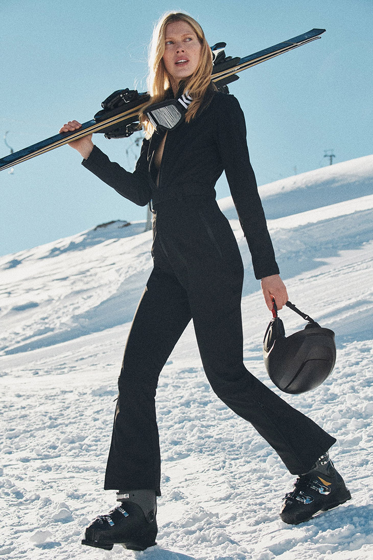 Iselin Steiro Models ZARA SKI Winter 2022.23 Collection