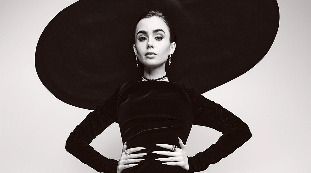 Lily Collins Covers V Magazine V140 Spring Preview 2023 Issue