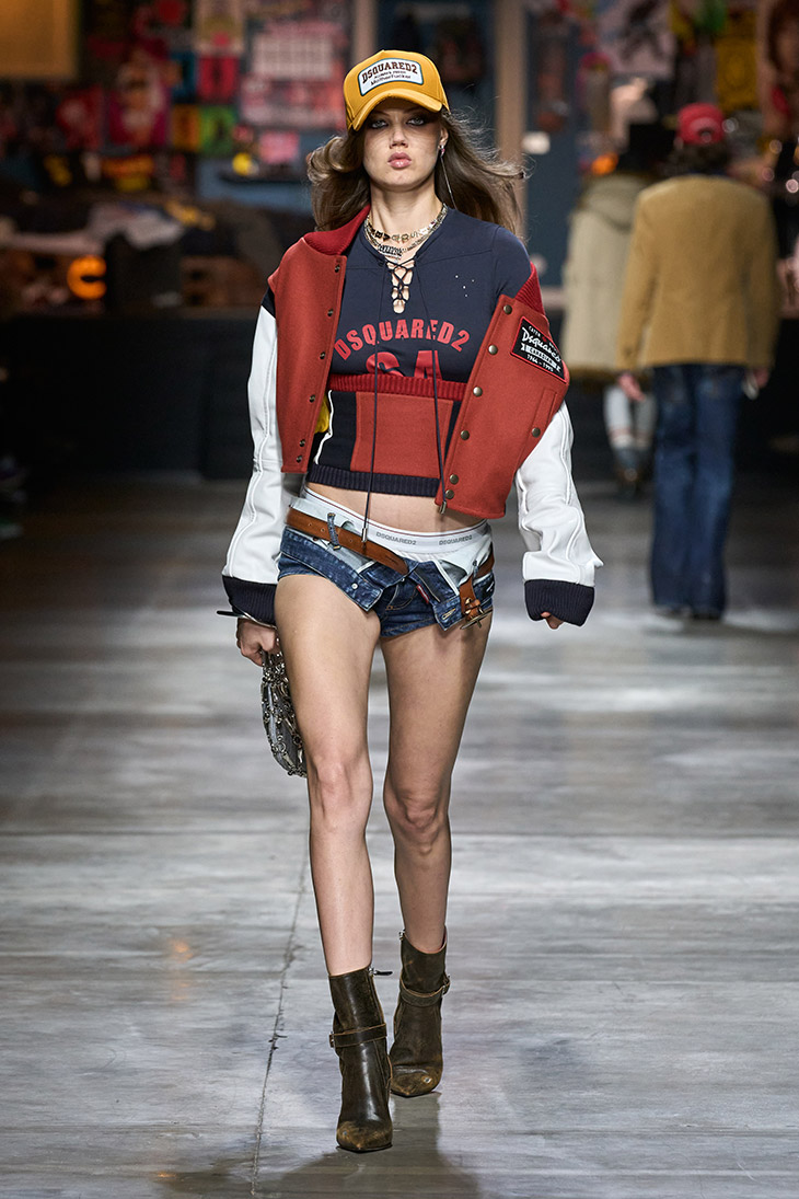 Uluru woensdag diefstal MFW: DSQUARED2 Fall Winter 2023.24 Collection