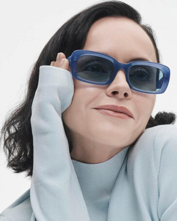 Christina Ricci Models Warby Parker Spring 2023 Collection