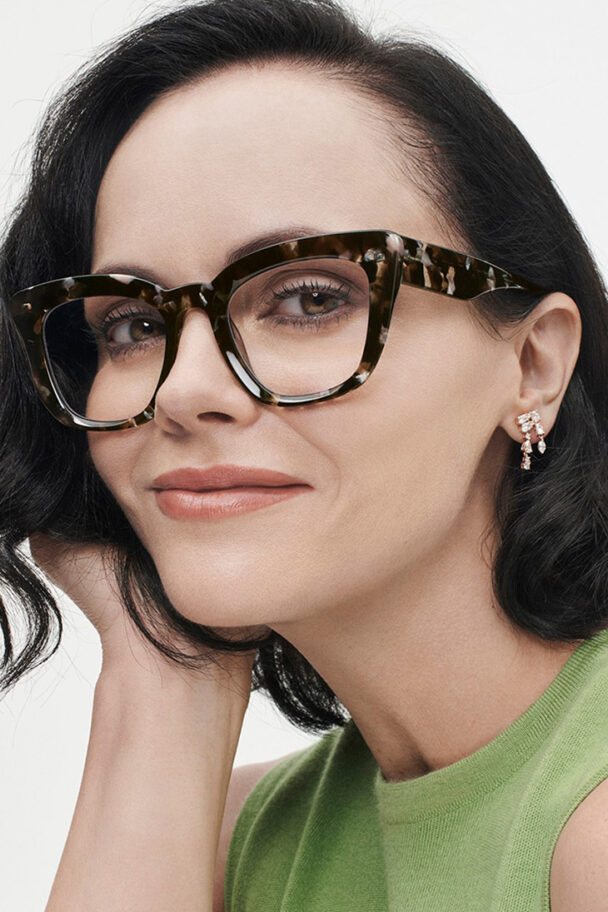 Christina Ricci Models Warby Parker Spring 2023 Collection