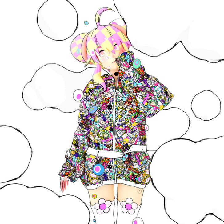 Virtual Music Star YAMEII Takes DSCENE Magazine's February 2023 Cover