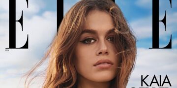 Kaia Gerber is the Cover Star of ELLE USA February 2023 Issue