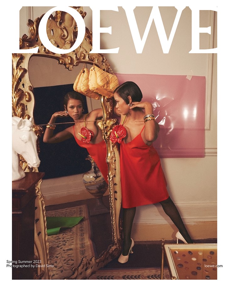 LOEWE on X: Taylor Russell in the LOEWE Spring Summer 2023