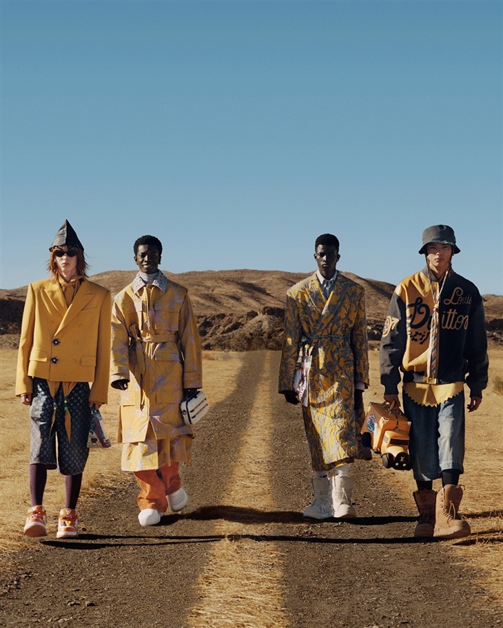 New Rave: Louis Vuitton's Spring/ Summer 2022 Menswear Campaign