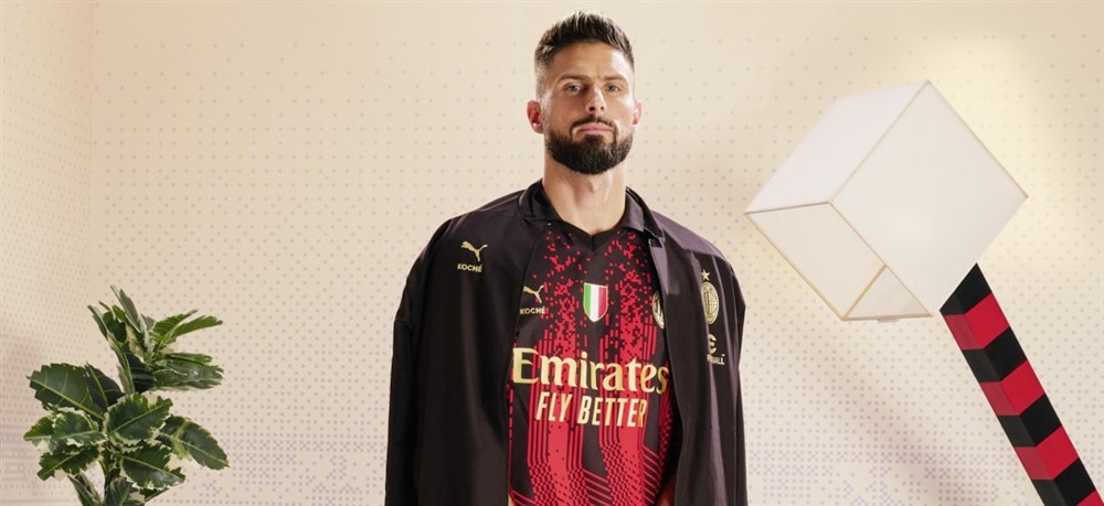 AC Milan Puma 2018/19 Pre-Match Stadium Jersey - Red 