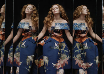 Sadie Sink, Naomi Campbell & More for ALEXANDER MCQUEEN Spring Summer 2023 Campaign