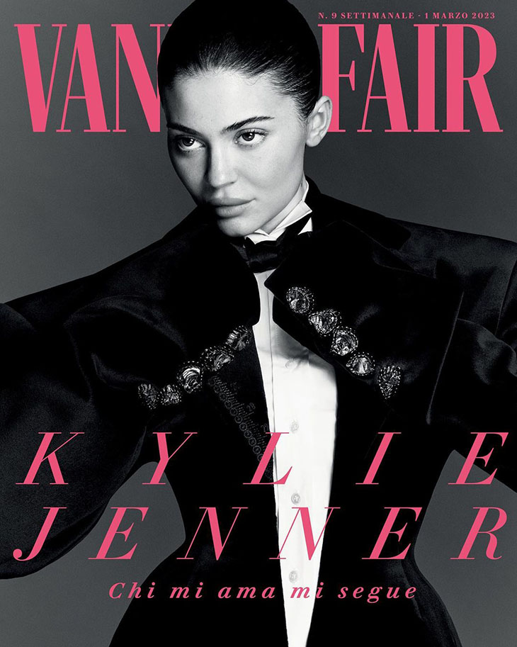Kylie Jenner is the Cover Star of Vanity Fair Italia March 2023 Issue ...