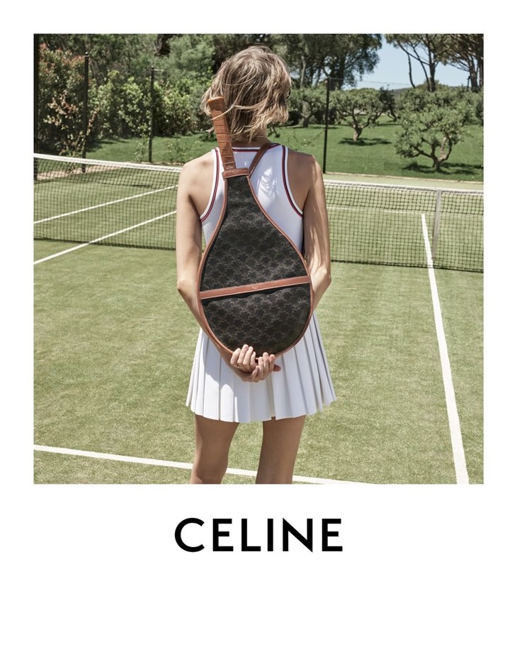 Quinn Mora is the Face of CELINE La Collection Tennis - DSCENE