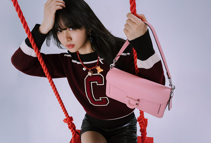 Lil Nas X, Camila Mendes, Kōki & Wu JinYan Pose for Coach