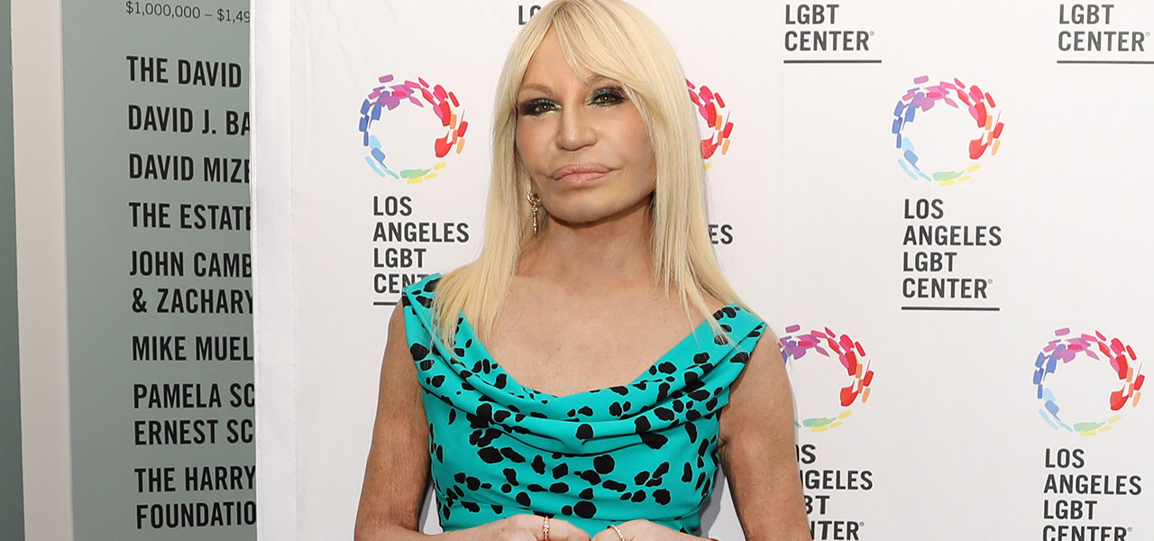 Donatella Versace publishes intimate history of Versace