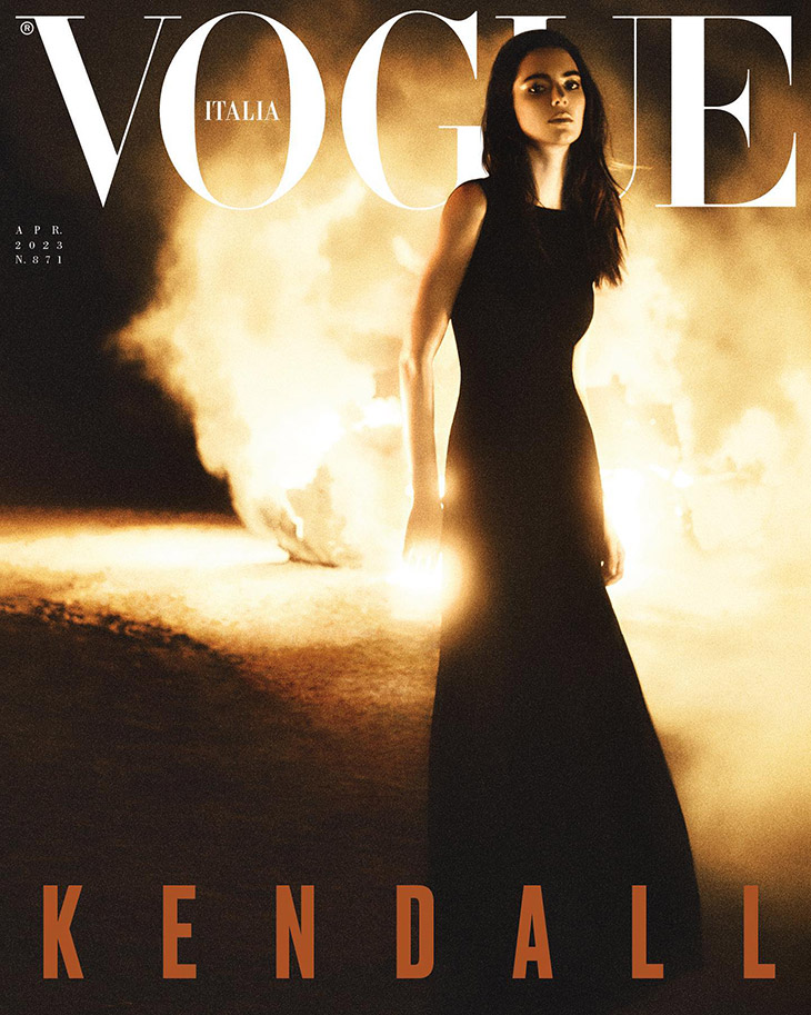 Kendall Jenner Covers Vogue Italia April 2023 Issue