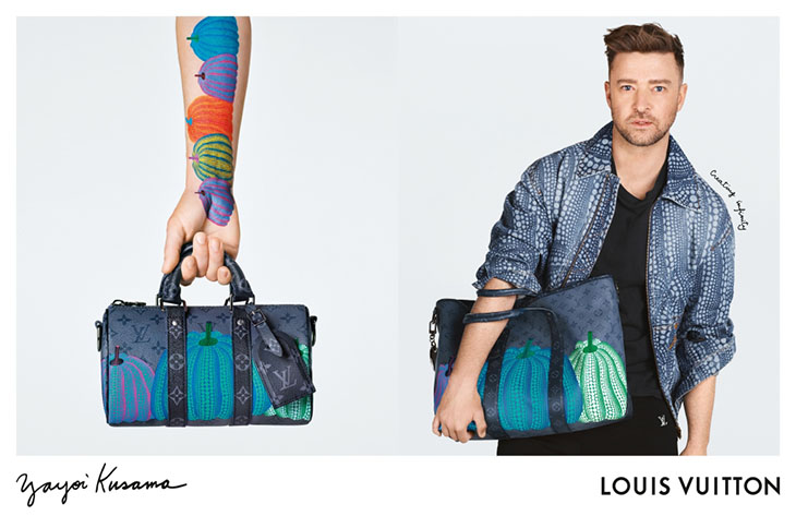 Justin Timberlake, Cate Blanchett & More for Louis Vuitton x Yayoi Kusama  Campaign