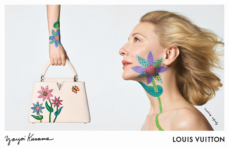 Justin Timberlake, Cate Blanchett & More for Louis Vuitton x Yayoi Kusama  Campaign