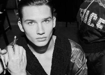 Go Backstage at VERSACE Los Angeles Runway Show