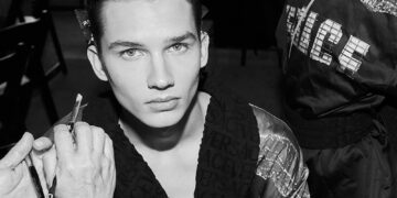 Go Backstage at VERSACE Los Angeles Runway Show