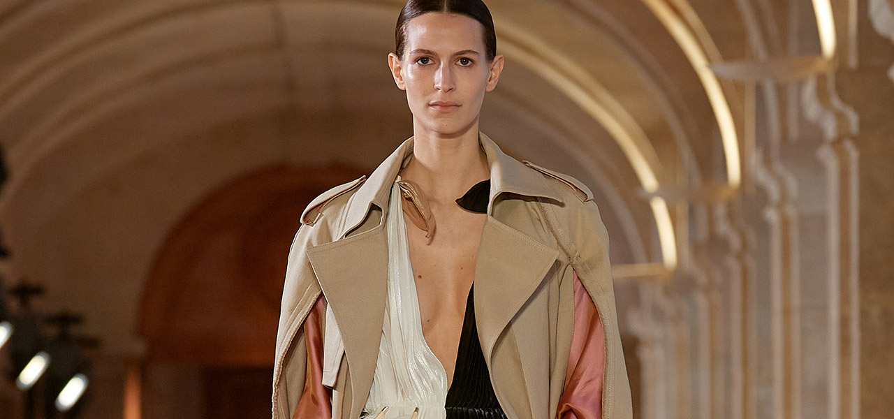 【23AW NEW】Victoria Beckham_woman / ツイード ブレザー /Grey PFW: VICTORIA BECKHAM Fall Winter 2023 Collection