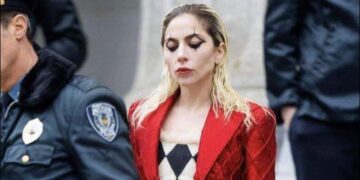 Lady Gaga as Harley Quinn Takes The Streets of New York