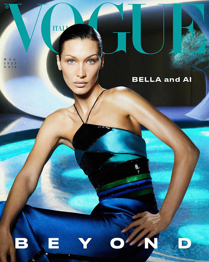 Bella Hadid Covers Vogue Italia May 2023 Issue