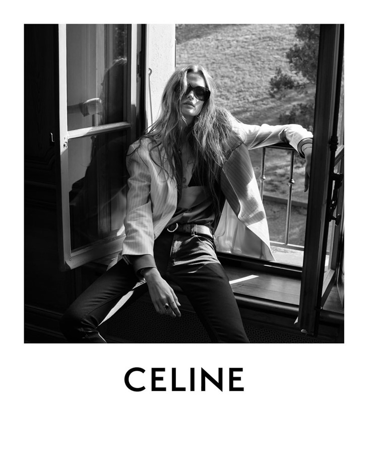 Lulu Tenney Models CELINE La Saint-Tropez