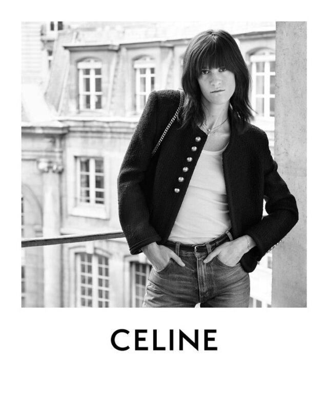 Suzanne Lindon Models CELINE Winter 2023 Collection - DSCENE