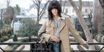 Suzanne Lindon Models CELINE Winter 2023 Collection