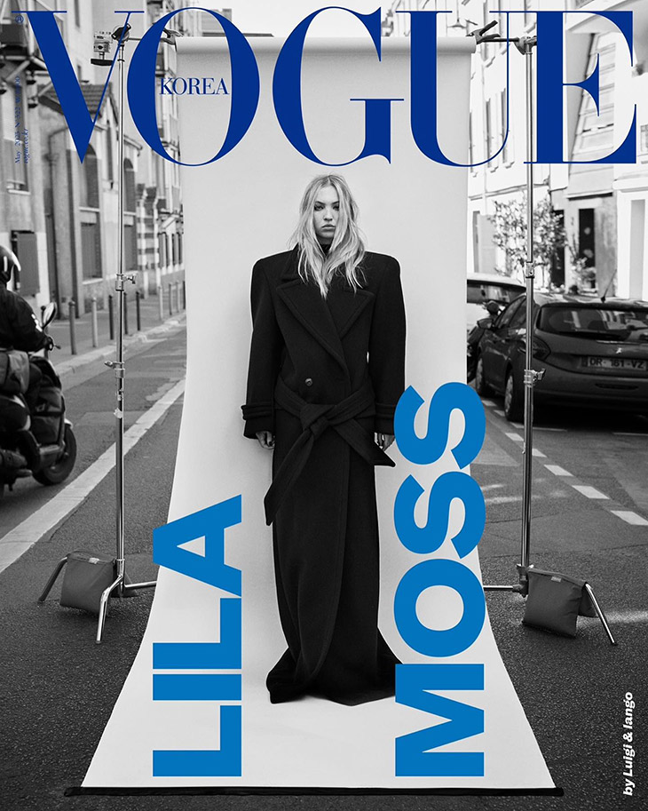 Lila Moss is the Cover Star of Vogue Korea May 2023 Issue