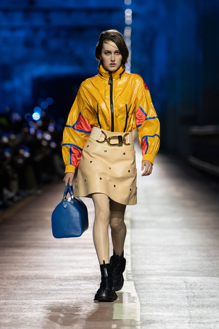 Louis Vuitton Pre-Fall Collection Bags Walk a Bridge in Korea