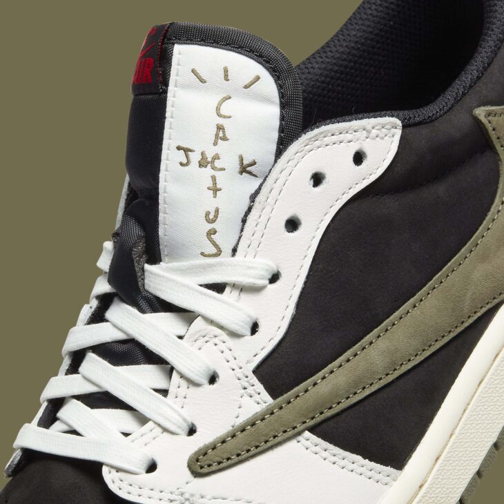 Travis Scott x Wmns Air Jordan 1 Low OG 'Olive' Release