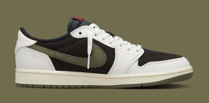 Travis Scott x Wmns Air Jordan 1 Low OG 'Olive' Release