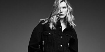 Iselin Steiro Models ZARA Spring Summer 2023 Denim Collection